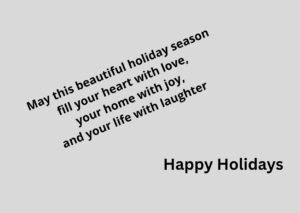 Holiday (blessings)